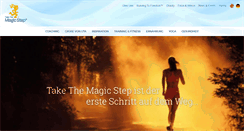 Desktop Screenshot of de.takethemagicstep.com